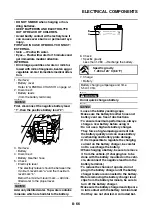 Предварительный просмотр 351 страницы Yamaha WR125R 2009 Service Manual