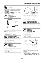 Предварительный просмотр 355 страницы Yamaha WR125R 2009 Service Manual