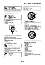 Предварительный просмотр 358 страницы Yamaha WR125R 2009 Service Manual