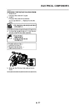 Предварительный просмотр 362 страницы Yamaha WR125R 2009 Service Manual