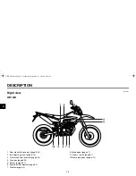 Предварительный просмотр 14 страницы Yamaha WR125R Owner'S Manual