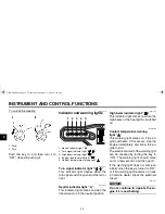 Предварительный просмотр 18 страницы Yamaha WR125R Owner'S Manual