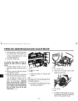 Предварительный просмотр 46 страницы Yamaha WR125R Owner'S Manual