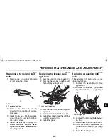 Предварительный просмотр 67 страницы Yamaha WR125R Owner'S Manual