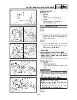 Preview for 500 page of Yamaha WR250 Owner'S Service Manual