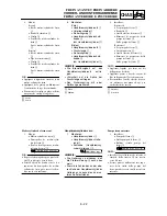 Preview for 515 page of Yamaha WR250 Owner'S Service Manual