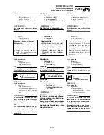 Preview for 533 page of Yamaha WR250 Owner'S Service Manual