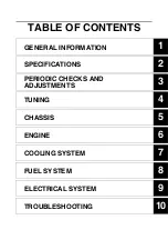 Предварительный просмотр 11 страницы Yamaha WR250F 2016 Owner'S Service Manual