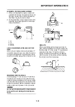 Предварительный просмотр 22 страницы Yamaha WR250F 2016 Owner'S Service Manual