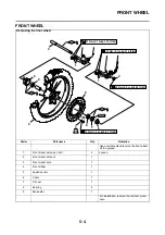 Предварительный просмотр 158 страницы Yamaha WR250F 2016 Owner'S Service Manual