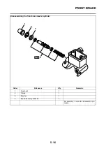 Предварительный просмотр 170 страницы Yamaha WR250F 2016 Owner'S Service Manual