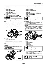 Предварительный просмотр 183 страницы Yamaha WR250F 2016 Owner'S Service Manual