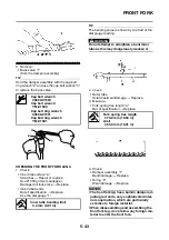 Предварительный просмотр 197 страницы Yamaha WR250F 2016 Owner'S Service Manual