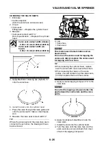 Предварительный просмотр 255 страницы Yamaha WR250F 2016 Owner'S Service Manual