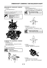 Предварительный просмотр 303 страницы Yamaha WR250F 2016 Owner'S Service Manual