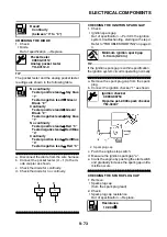 Предварительный просмотр 405 страницы Yamaha WR250F 2016 Owner'S Service Manual