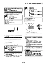 Предварительный просмотр 407 страницы Yamaha WR250F 2016 Owner'S Service Manual