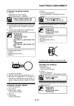 Предварительный просмотр 409 страницы Yamaha WR250F 2016 Owner'S Service Manual