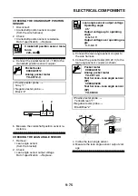 Предварительный просмотр 411 страницы Yamaha WR250F 2017 Owner'S Service Manual