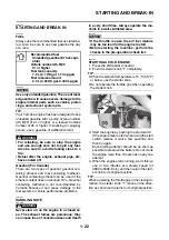 Предварительный просмотр 32 страницы Yamaha WR250F 2023 Owner'S Manual