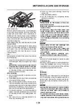 Предварительный просмотр 39 страницы Yamaha WR250F 2023 Owner'S Manual