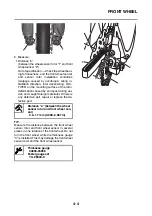 Предварительный просмотр 96 страницы Yamaha WR250F 2023 Owner'S Manual