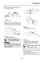 Предварительный просмотр 106 страницы Yamaha WR250F 2023 Owner'S Manual