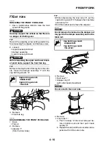 Предварительный просмотр 108 страницы Yamaha WR250F 2023 Owner'S Manual