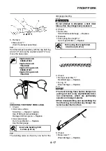 Предварительный просмотр 109 страницы Yamaha WR250F 2023 Owner'S Manual