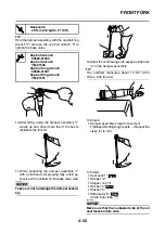 Предварительный просмотр 112 страницы Yamaha WR250F 2023 Owner'S Manual