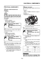 Предварительный просмотр 142 страницы Yamaha WR250F 2023 Owner'S Manual