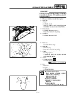 Preview for 176 page of Yamaha WR250F(N) Owner'S Service Manual