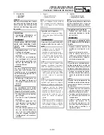 Preview for 419 page of Yamaha WR250F(T) Owner'S Service Manual