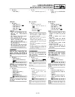 Preview for 599 page of Yamaha WR250F(T) Owner'S Service Manual