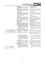 Предварительный просмотр 66 страницы Yamaha wr250f Owner'S Service Manual