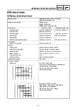 Предварительный просмотр 94 страницы Yamaha wr250f Owner'S Service Manual