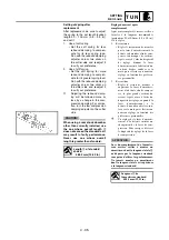 Предварительный просмотр 394 страницы Yamaha wr250f Owner'S Service Manual