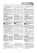 Предварительный просмотр 469 страницы Yamaha wr250f Owner'S Service Manual