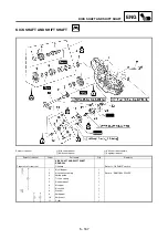 Предварительный просмотр 574 страницы Yamaha wr250f Owner'S Service Manual