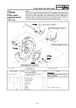 Предварительный просмотр 664 страницы Yamaha wr250f Owner'S Service Manual