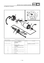 Предварительный просмотр 856 страницы Yamaha wr250f Owner'S Service Manual