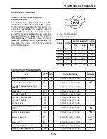 Предварительный просмотр 40 страницы Yamaha WR250R Service Manual