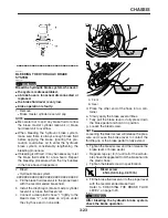 Предварительный просмотр 95 страницы Yamaha WR250R Service Manual