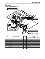 Предварительный просмотр 112 страницы Yamaha WR250R Service Manual