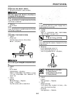 Предварительный просмотр 114 страницы Yamaha WR250R Service Manual