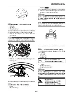 Предварительный просмотр 115 страницы Yamaha WR250R Service Manual