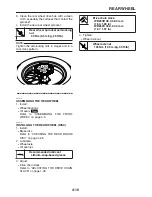 Предварительный просмотр 120 страницы Yamaha WR250R Service Manual