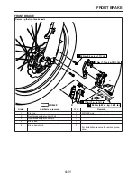 Предварительный просмотр 121 страницы Yamaha WR250R Service Manual