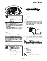 Предварительный просмотр 127 страницы Yamaha WR250R Service Manual