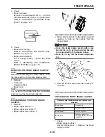 Предварительный просмотр 128 страницы Yamaha WR250R Service Manual